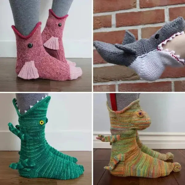 Chompers™ | Keep Your Feet Warm and Your Style Wild!