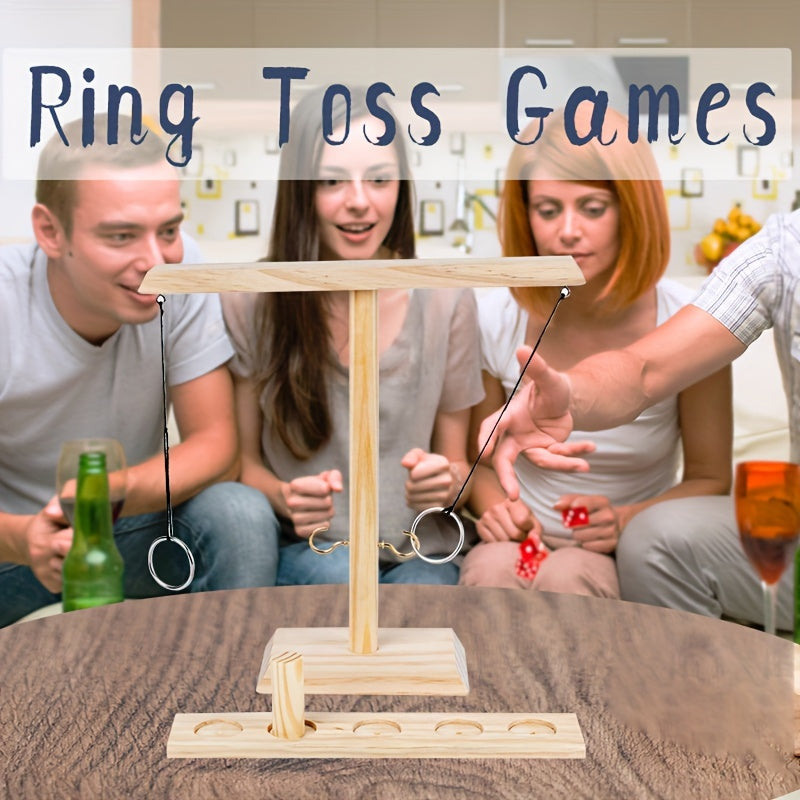 RingToss™ | Wooden Ring Toss Set