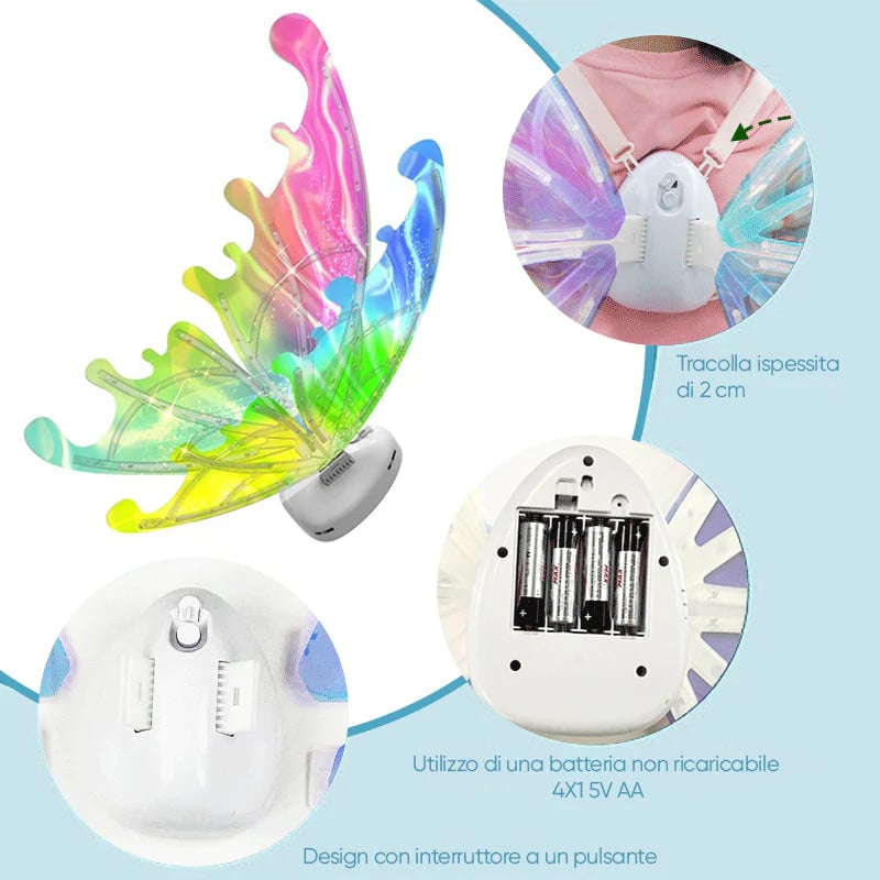 GlowFlutter™ | Magical Wings with a Radiant Glow for Every Occasion!