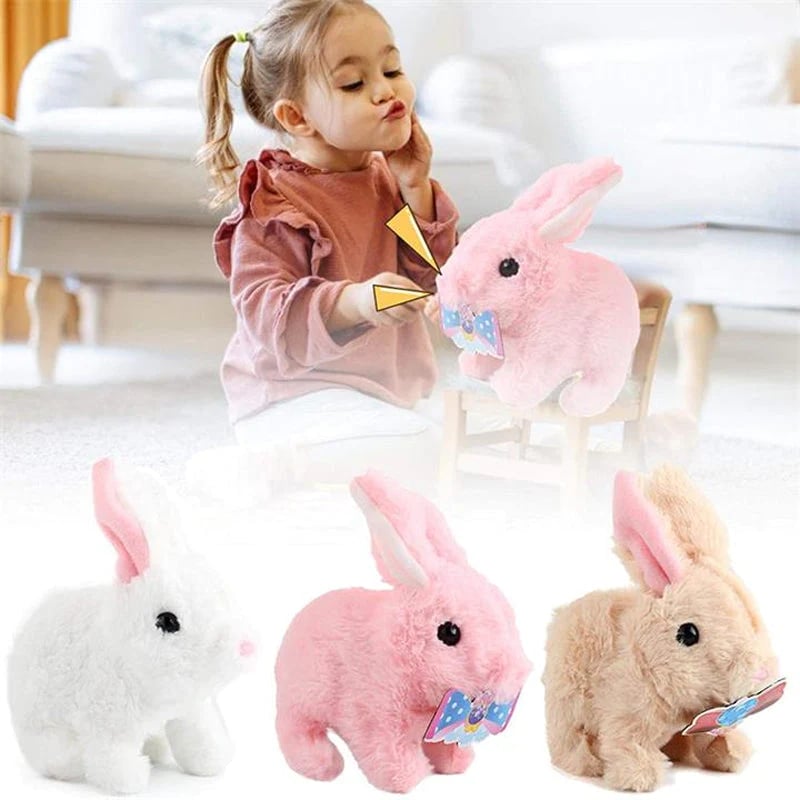 BunnyBuddy™ | Interactive Realistic Bunny Plush