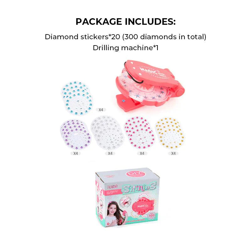 SparkleSnap™ | Glam Up Your Hair in Seconds!