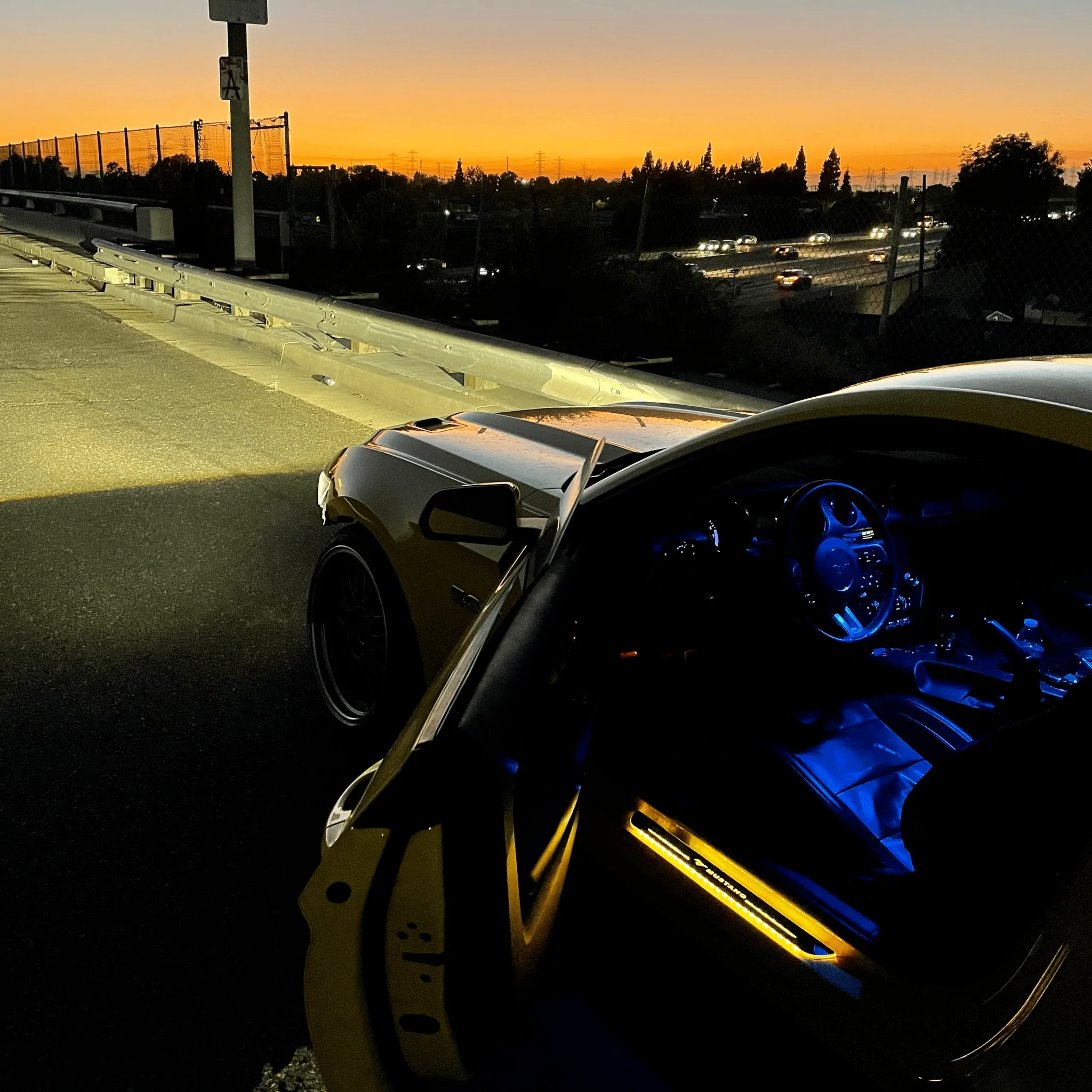 GlowGuard™ | Luxury Welcome Light for Every Drive