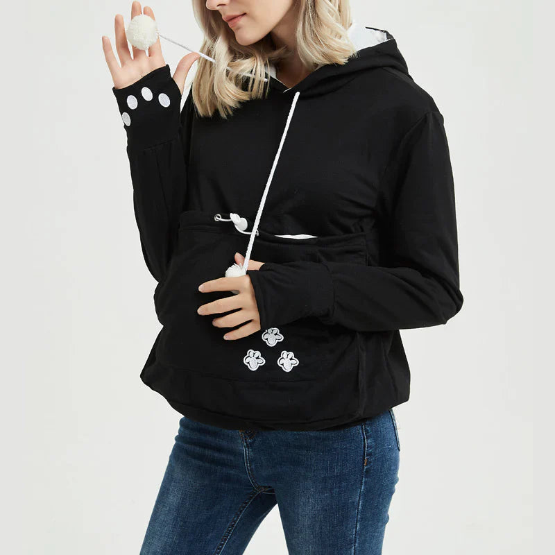 CuddleCarry™ | A Hoodie That Holds Your Furry Best Friend
