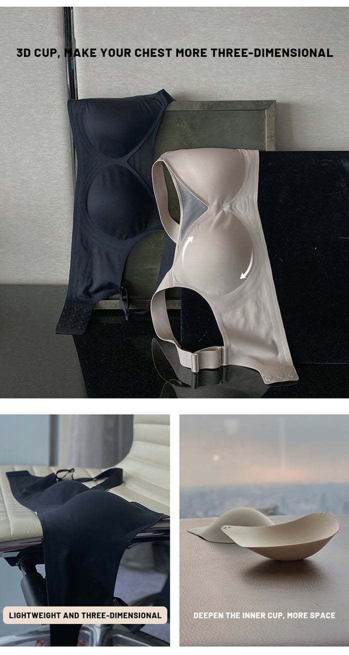 Gleamira™ | Gentle Support, Sculpted Shape—All in One Bra!