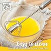 WhiskMaster™ | Effortless Whisking with a Durable Semi-Automatic Egg Beater