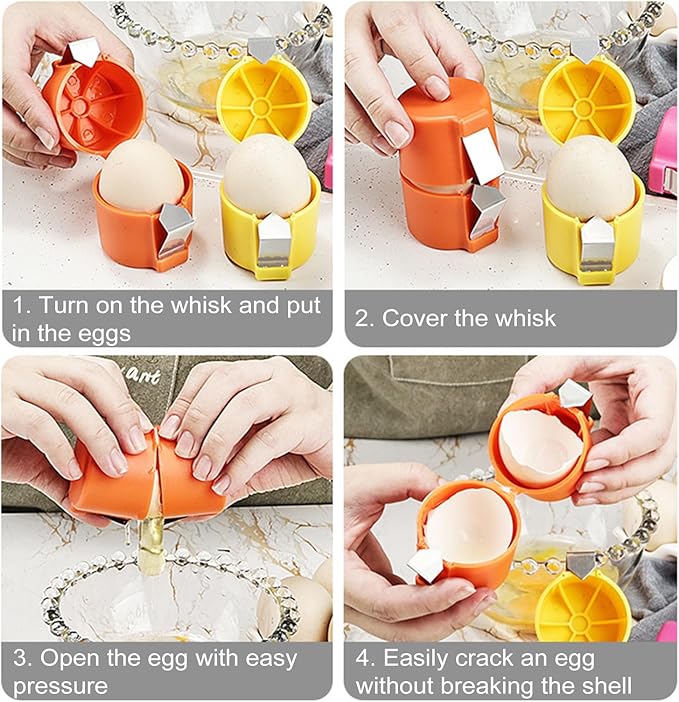 EggMaster™ | Crack Perfect Eggs, No Mess!