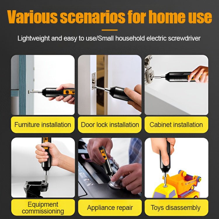 QuickScrew™ | Your Electric Fix-It Tool for Quick Repairs