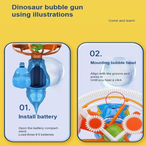 BubbleRex™ | Jurassic Bubbles, Gigantic Fun!