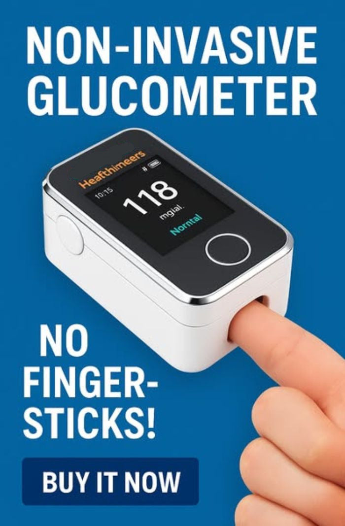 GlucoEase™ | Accurate Glucose Readings in 5 Seconds!