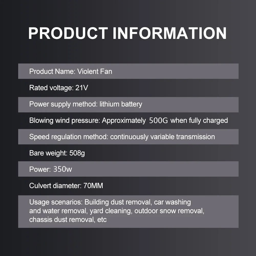 TurboBlast™ | Powerful Air Cleaning, Anytime, Anywhere!