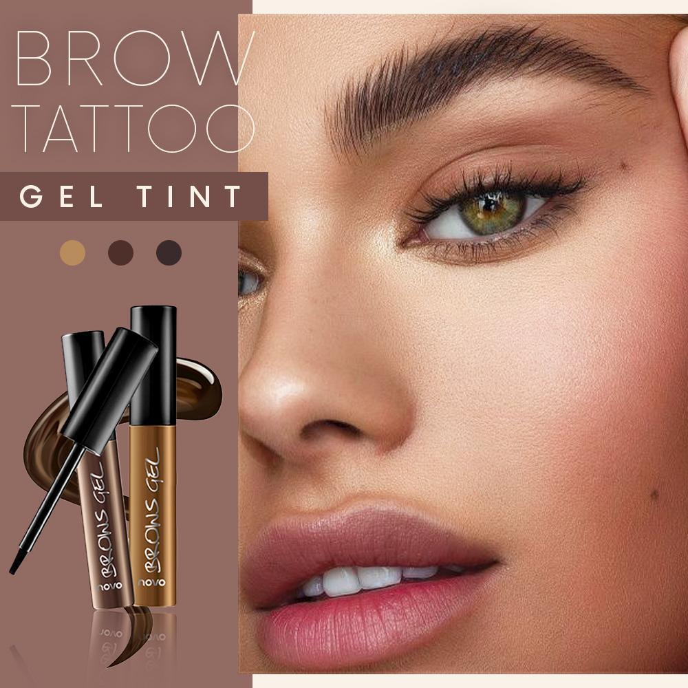 BrowInk™ | Long Lasting Tattoo Gel Tint for Bold, Defined Brows