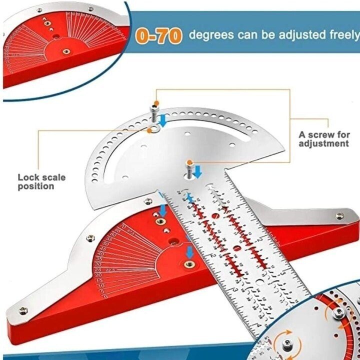LinePro™ | T-Square Accuracy for Every Woodworker