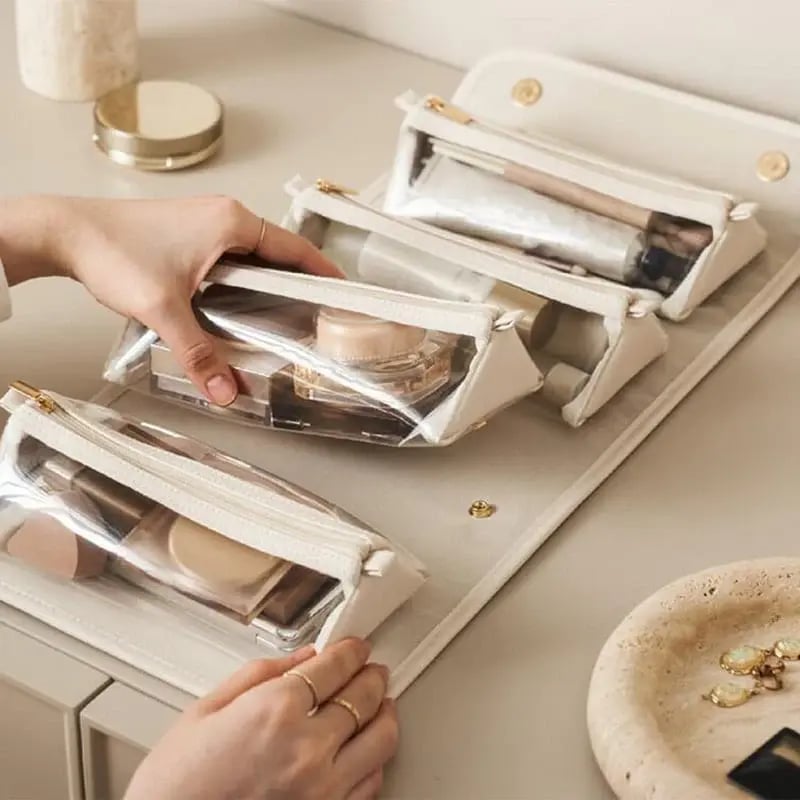 BeautyVault™ | Customizable, Detachable Storage for Perfect Travel Beauty!