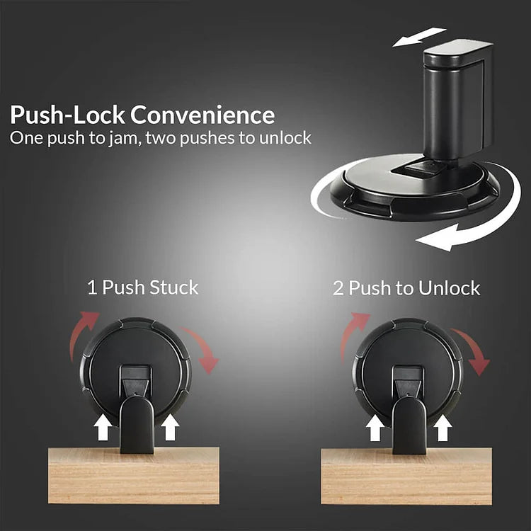 PushLock™ | Secure Your Door with a Single Push!