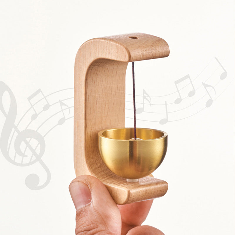 AuraChime™ | Soft Wooden Chimes, a Breezy Hello at Your Doorway