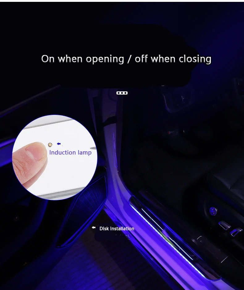 GlowGuard™ | Luxury Welcome Light for Every Drive