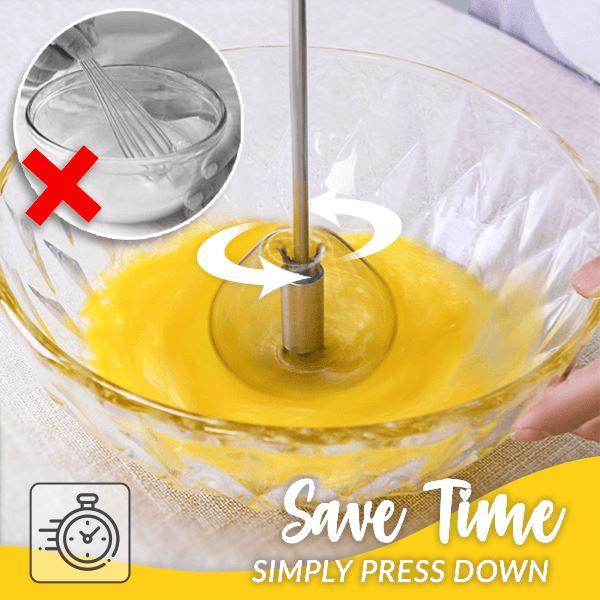 WhiskMaster™ | Effortless Whisking with a Durable Semi-Automatic Egg Beater