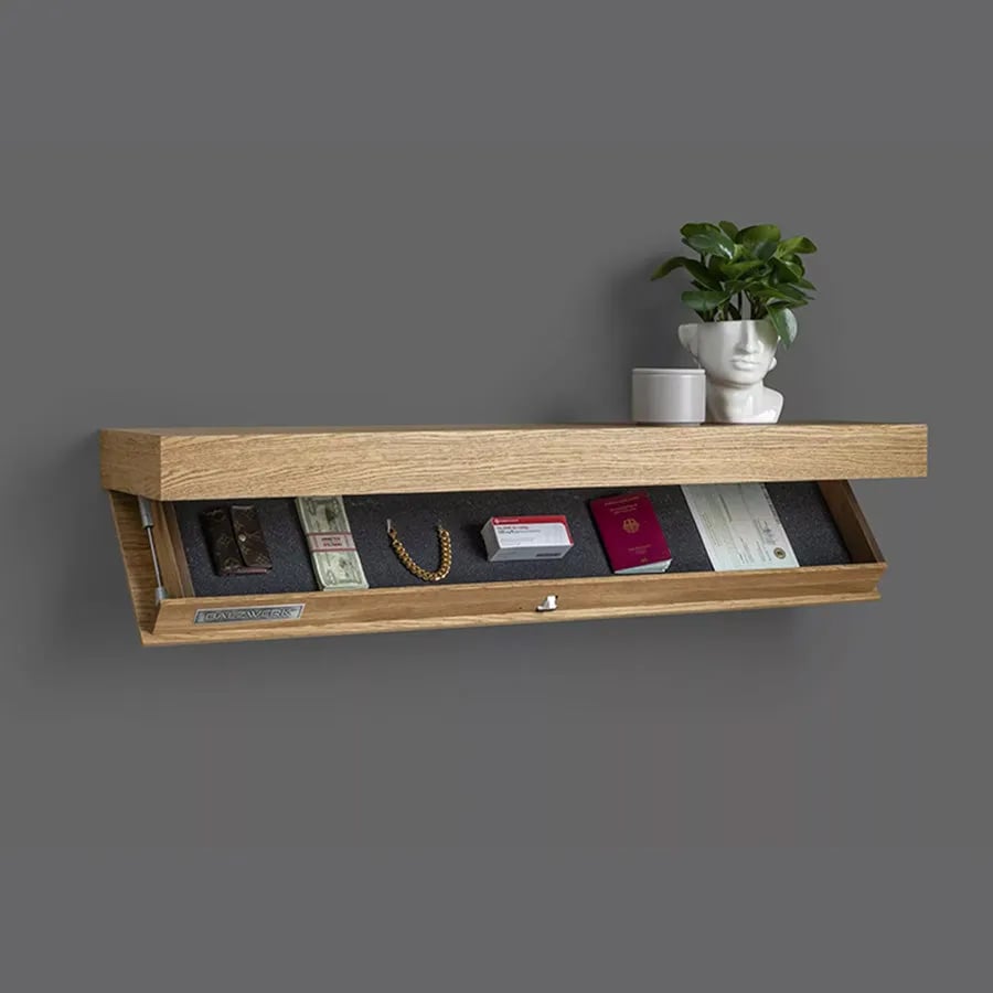 VaultShelf™ | Not Just a Shelf — A Clever Hiding Place!