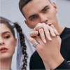 DiamondCraft™ | Handmade 3D Geometric Moving Gears Ring