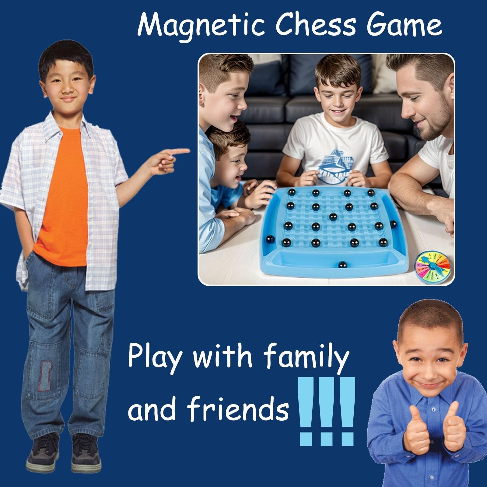 ChessBlend™ | Magnetic Chess Strategy Game