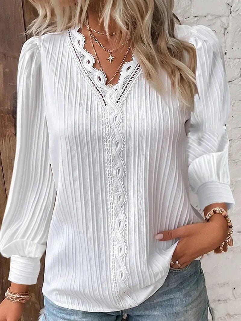 Marigold™ | Elegant Timeless Lace Blouse