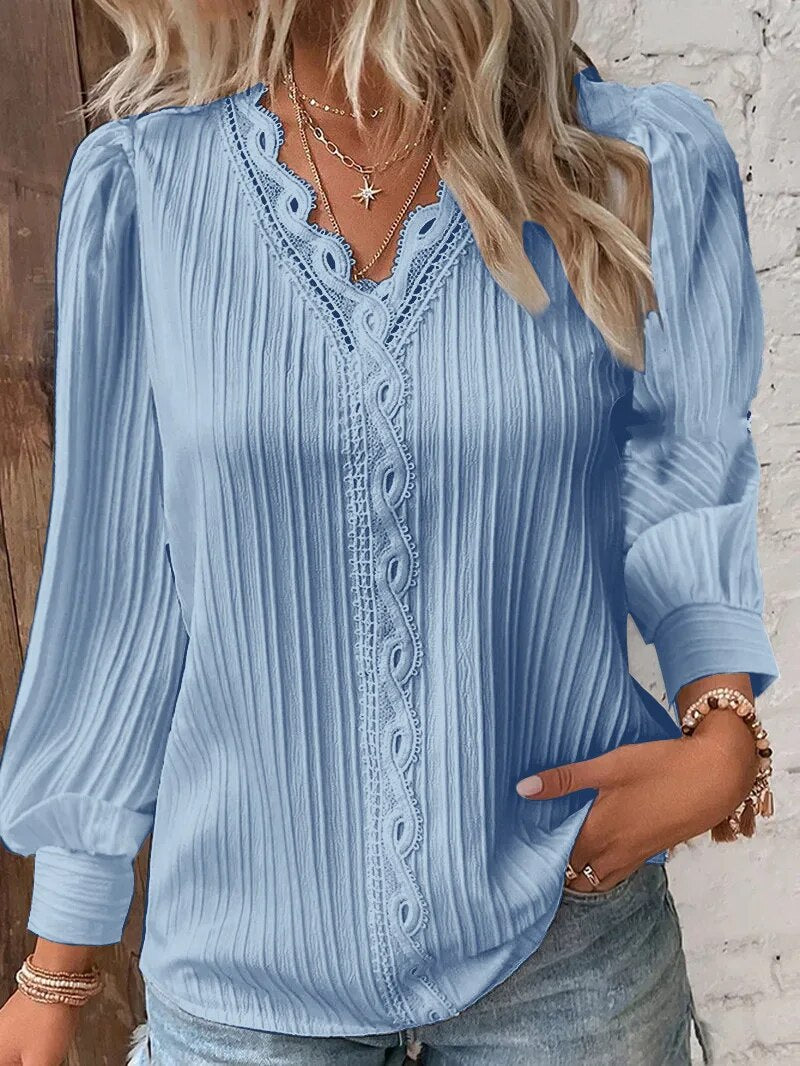 Marigold™ | Elegant Timeless Lace Blouse