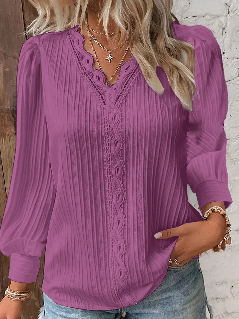 Marigold™ | Elegant Timeless Lace Blouse