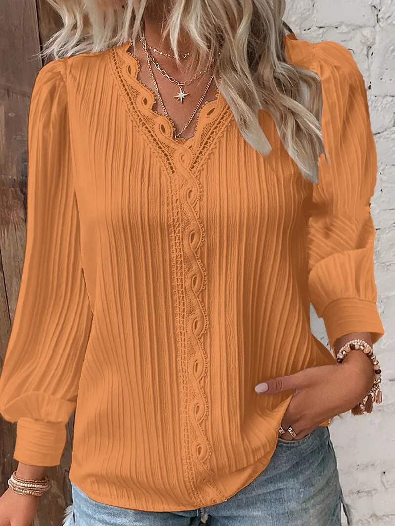 Marigold™ | Elegant Timeless Lace Blouse