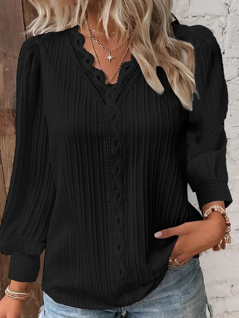 Marigold™ | Elegant Timeless Lace Blouse