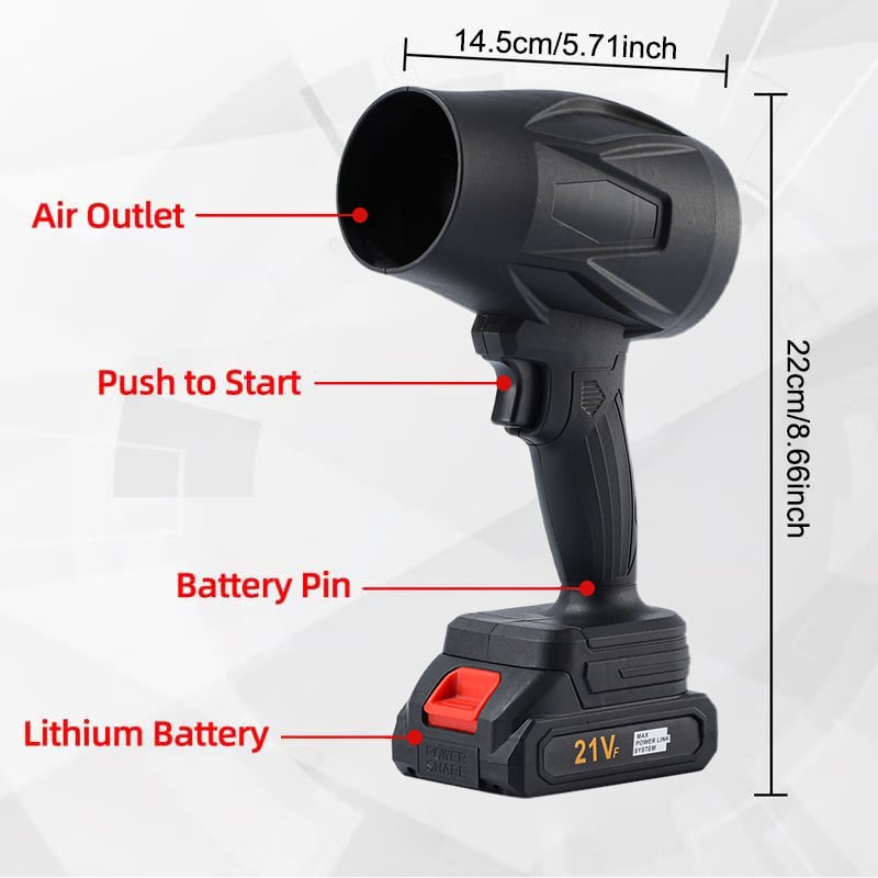 TurboBlast™ | Powerful Air Cleaning, Anytime, Anywhere!