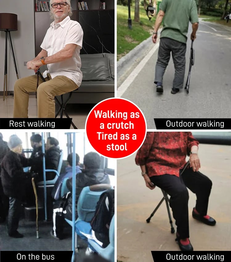 SitWalk™ | From Stroll to Sit — Instantly!