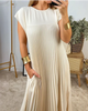 Everly™ | Elegant Pleated Sleeveless Dress