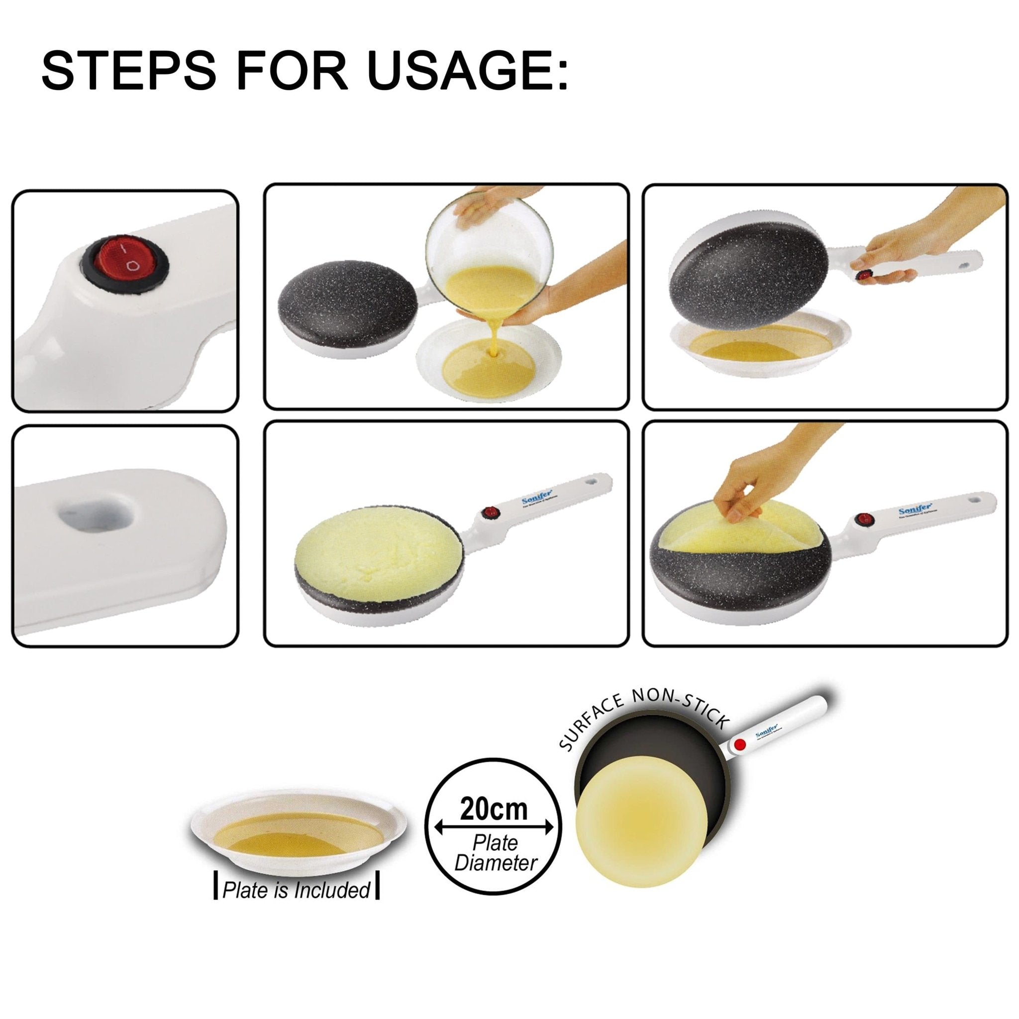 Electric Crepe Maker Pro