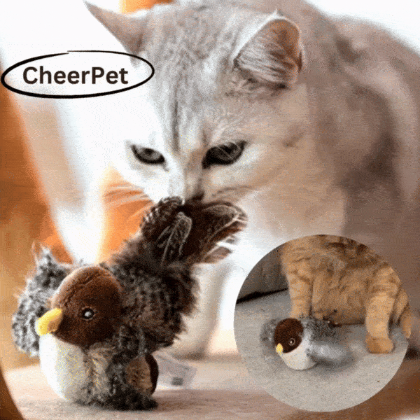 ZoomieBird™ | Cat Bird Toy with Realistic Wings