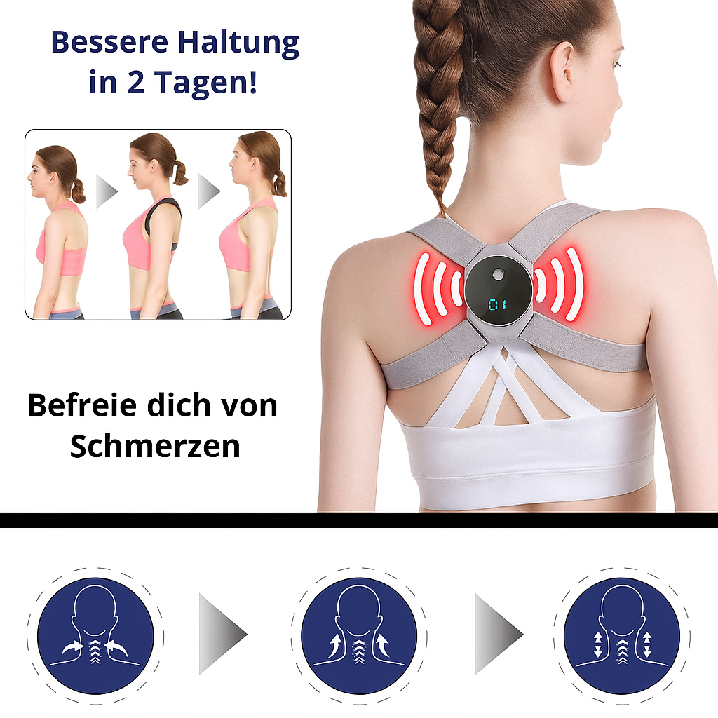 PosturePro™ | Gently Corrects Your Posture Every Day