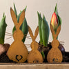 RusticRabbit™ Metal Easter Bunny Garden Decor