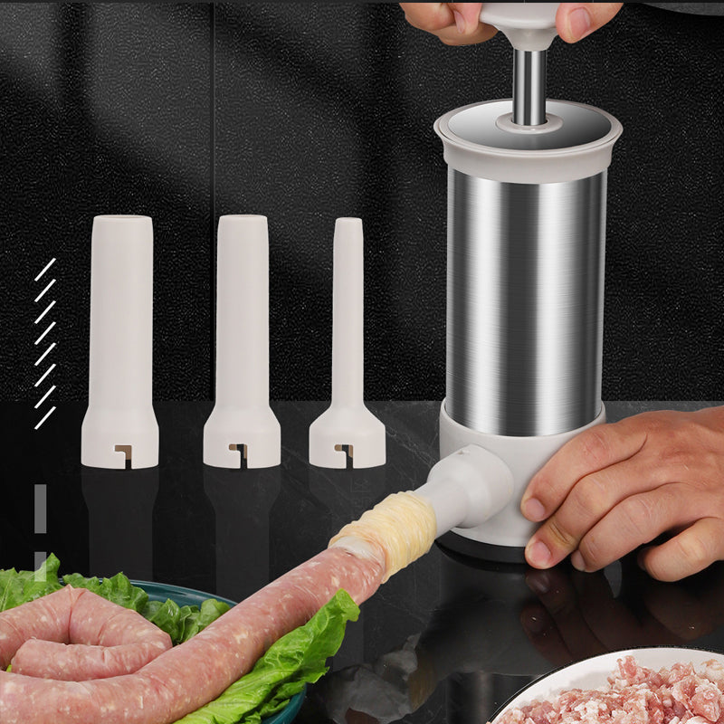 SausagePro™ | Fill Sausages Easily — Mess-Free and Fast!