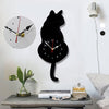 TailTime™ | Nordic Cat Wagging Tail Wall Clock