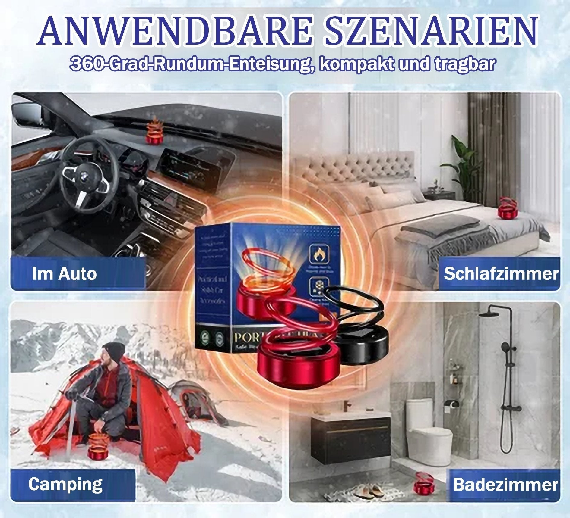 HeatFlow™ | Effortless Portable Heat On The Go