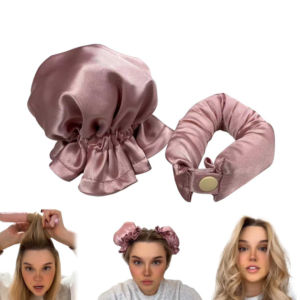 CurlGlam™ | Effortless Heatless Curlers