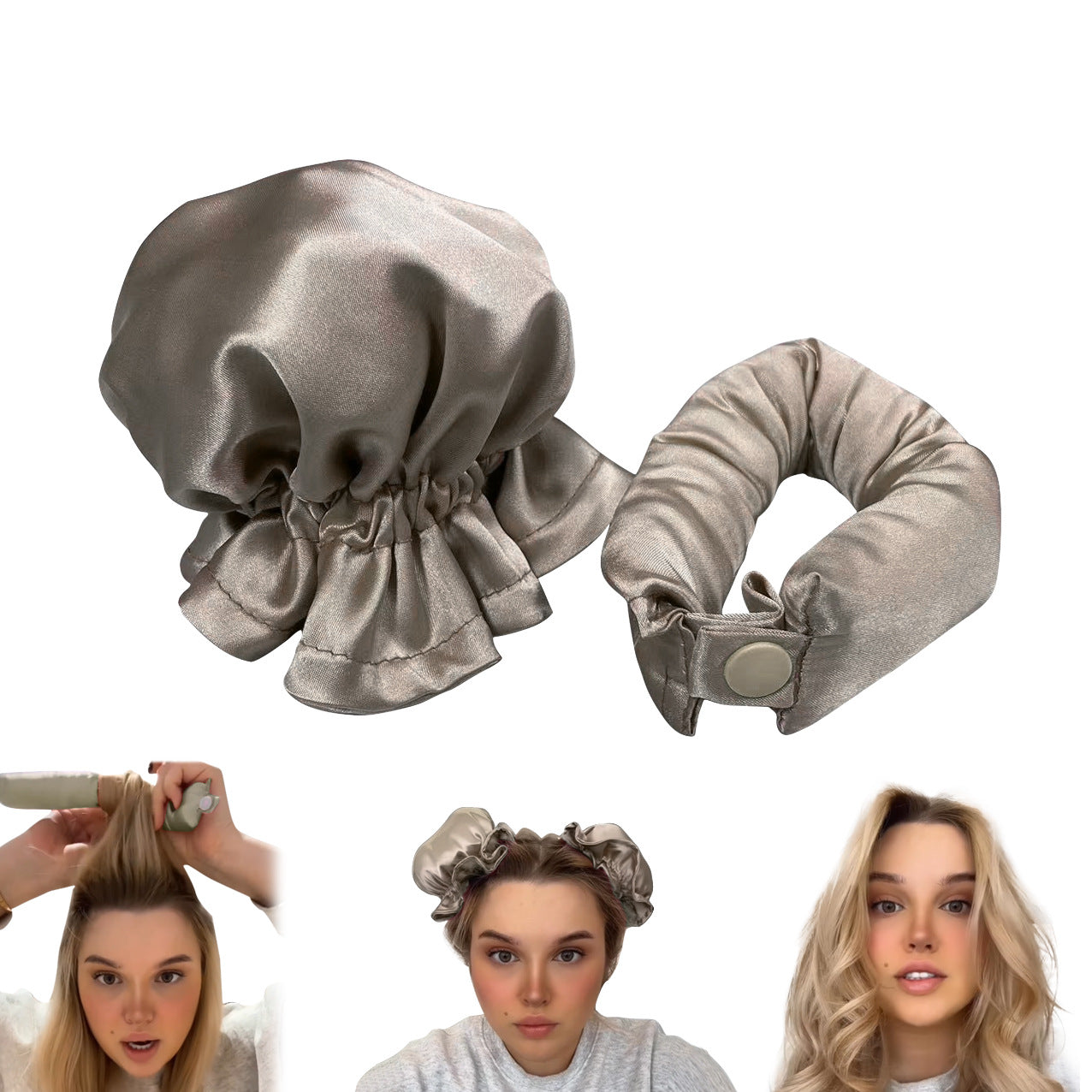 CurlGlam™ | Effortless Heatless Curlers