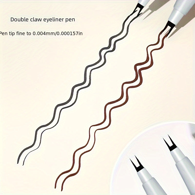 DoubleTips™ | Waterproof Smudge-Proof Slim Eyeliner Pen