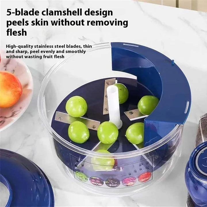 QuickPeel™ | Perfectly Peeled Fruit in Seconds!