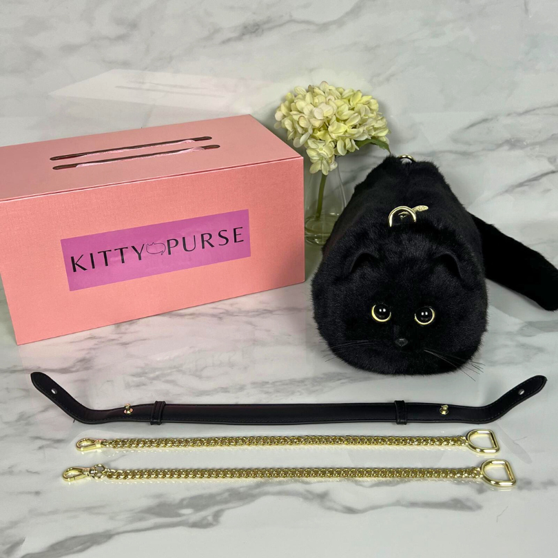 KittyLuxe™ | Italian Designer Cat Handbag