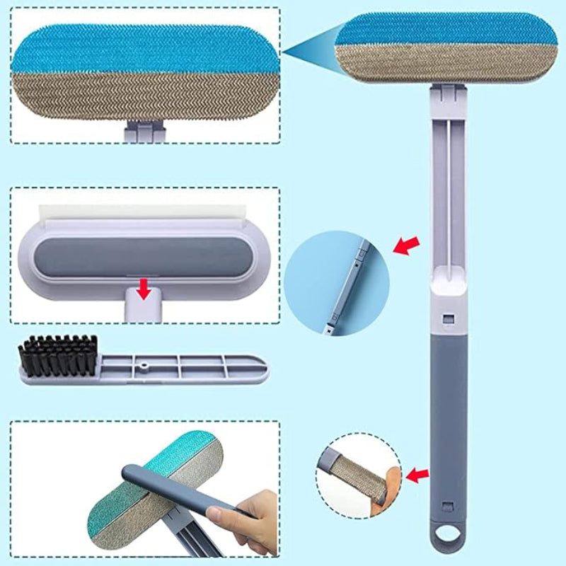FurSweep™ | Multi-Surface Pet Hair Brush For Effortless Cleaning
