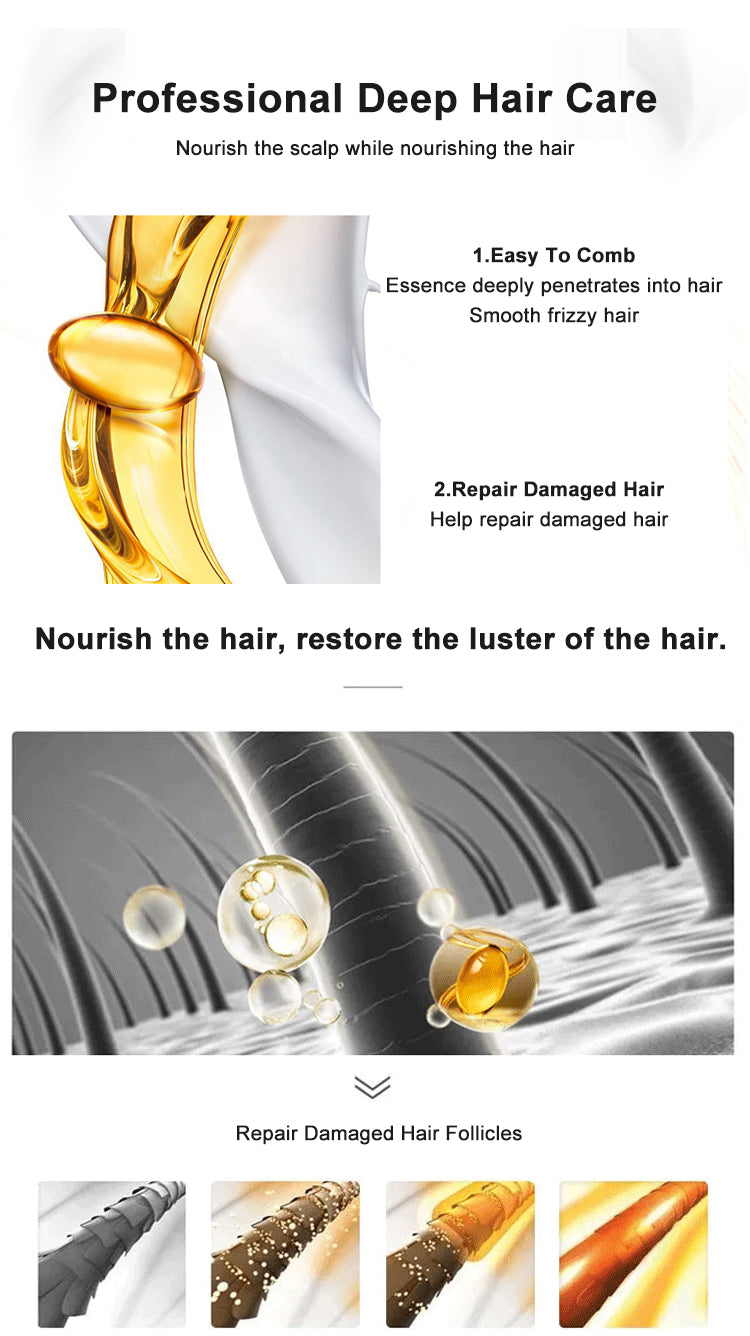 CrystalSilk™ | Natural Yeme Extract Hair Care Serum For shiny, healthy hair!