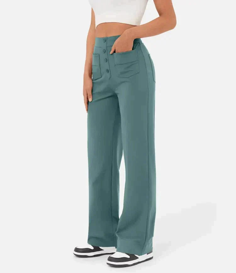 Victoria™ Elastic Pants With High Waist