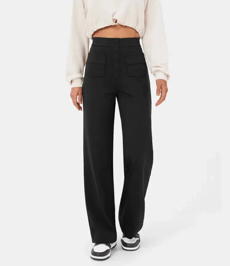 Victoria™ Elastic Pants With High Waist