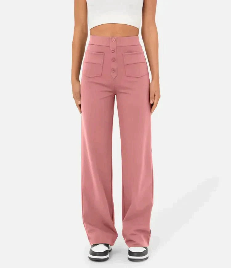 Victoria™ Elastic Pants With High Waist