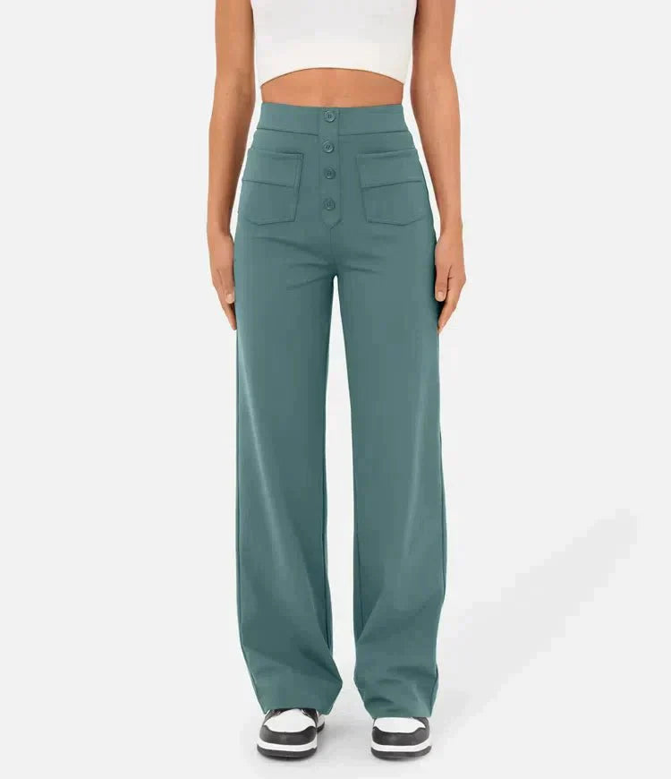Victoria™ Elastic Pants With High Waist